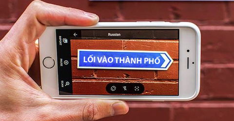 Dùng camera của smart phone để dịch văn bản đa ngôn ngữ