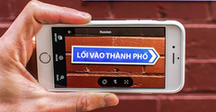  Dùng camera của smart phone để dịch văn bản đa ngôn ngữ 