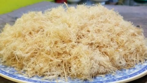 2 Cách làm ruốc thịt lợn (chà bông heo) bằng máy xay sinh tố cực đơn giản