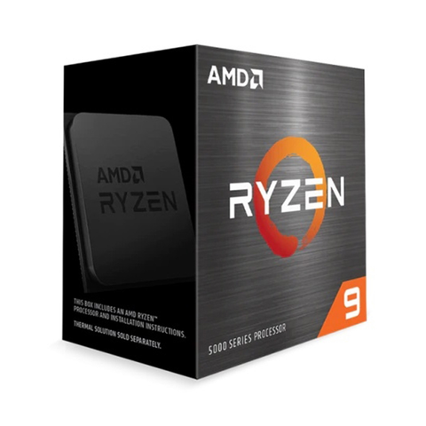 CPU AMD Ryzen 9 5950X/ 3.4 GHz (4.9 GHz Turbo) / 72MB Cache / 16 cores / 32 threads / 105W / Socket AM4