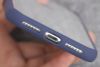 Ốp lưng iPhone X-XS Nhựa cứng viền dẻo Jelly Slim COSANO xanh navy