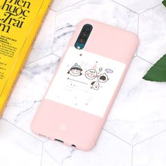  Ốp lưng Galaxy A50/A50S nhựa dẻo IMD printing JM 19J171 Baby hồng phấn 