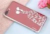 Ốp lưng iPhone 7 Plus - 8 Plus Nhựa dẻo Electroplating đầm dạ hội bạc