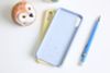 Ốp lưng iPhone X/Xs nhựa dẻo LIQUID SILICONE B JM Xanh khói