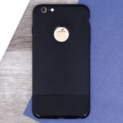  Ốp lưng iPhone 6 Plus - 6s Plus Nhựa dẻo New Carbon Fibre COSANO Đen 