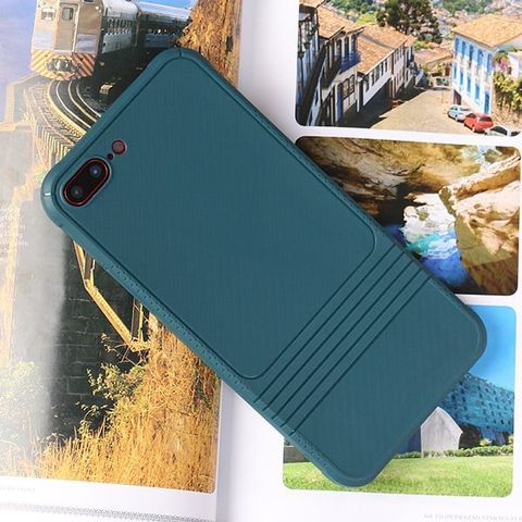 Ốp lưng iPhone 7 Plus/ 8 Plus Nhựa dẻo POMPAL JM TPU Xanh lá
