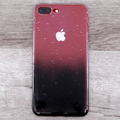  Ốp lưng iPhone 7 Plus - 8 Plus nhựa dẻo Rain OSMIA Đen 