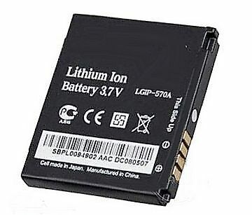 Pin, Battery Lg Lgip-570a - 900 Mah ( Kp500 / Kp800 / Kc550 / Kc560 / Kc780 / Kf690 / Kv510 / Kf700 / Kf757 / Kv500 )