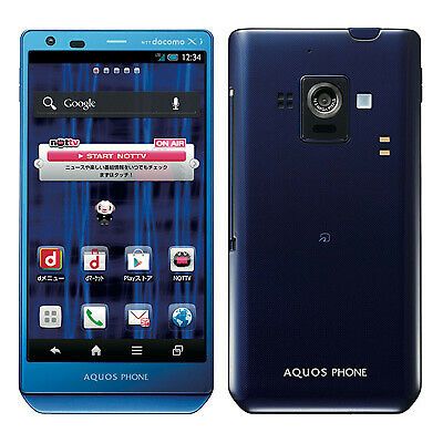 Docomo Aquos Phone Zeta Sh-02e Blue