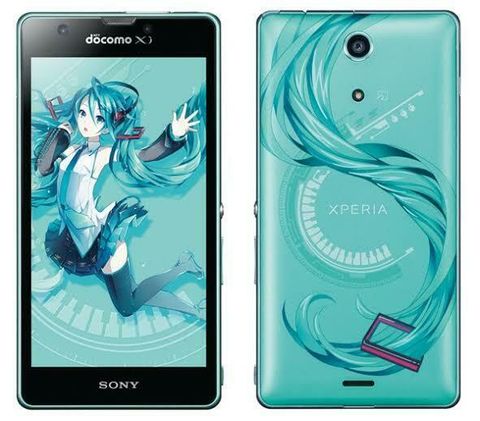 Sony Hatsune So-04E Miku Xperia