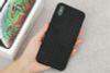 Ốp lưng iPhone XS Max nhựa dẻo New Woven OSMIA Đen