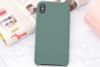 Ốp lưng iPhone XS Max nhựa dẻo LIQUID SILICONE B JM Xanh cây thông