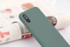 Ốp lưng iPhone XS Max nhựa dẻo LIQUID SILICONE B JM Xanh cây thông