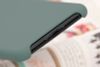 Ốp lưng iPhone XS Max nhựa dẻo LIQUID SILICONE B JM Xanh cây thông