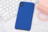 Ốp lưng iPhone XS Max nhựa dẻo LIQUID SILICONE B JM Xanh chân trời