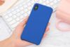 Ốp lưng iPhone XS Max nhựa dẻo LIQUID SILICONE B JM Xanh chân trời