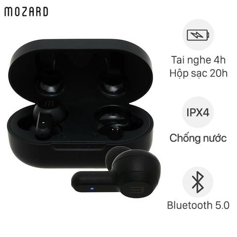 Tai nghe Bluetooth True Wireless Mozard Air 3 Đen