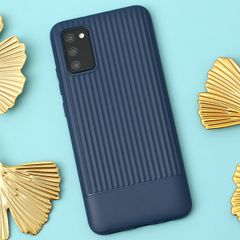  Ốp lưng Galaxy A02S nhựa dẻo Mix strip OSMIA Navy 