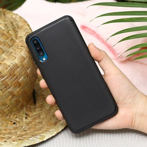 Ốp lưng Galaxy A50/A50s Nhựa dẻo Sedya III JM Đen