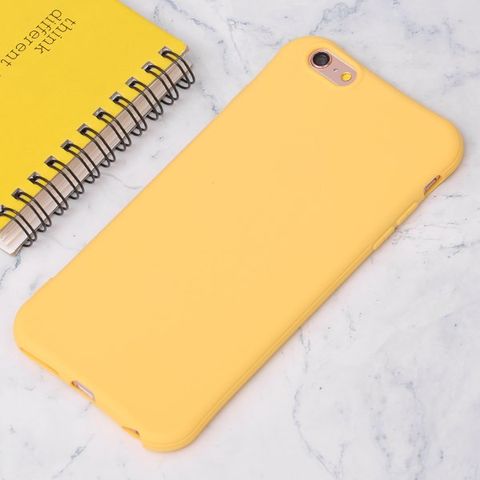 Ốp lưng iPhone 6/6s+ nhựa dẻo TPU S OSMIA Vàng