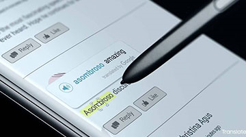 Hướng dẫn dịch từ bằng S pen trên Samsung Galaxy Note 8