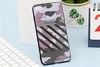 Ốp lưng iPhone 7/8+ nhựa cứng viền dẻo TPU+PC UV Vân lính sọc Xám