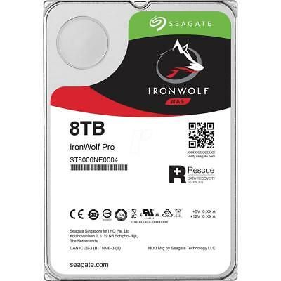 Hdd Seagate Ironwolf Pro 8Tb 3.5'' Sata 7200Rpm 256Mb Cache