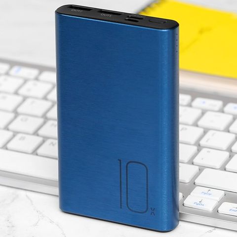 Pin sạc dự phòng Polymer 10.000mAh Type C Xmobile PJ JP190ST Xanh