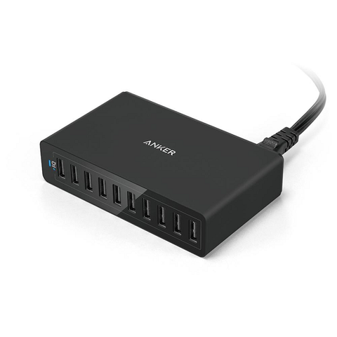 Sạc Anker 10 Cổng, 60w - Powerport 10