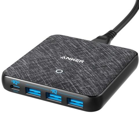 Sạc Anker 4 Cổng Powerport Atom Iii Slim 65w Piq 3.0 & Gan
