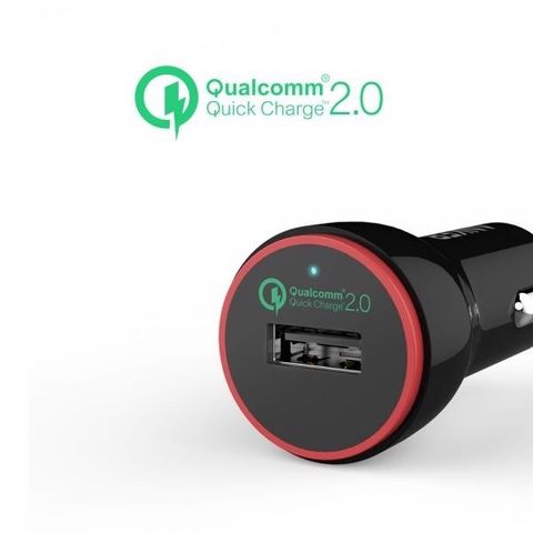 Sạc Ô Tô Anker 1 Cổng, 24w, Quick Charge 2.0 - Powerdrive 1, 24w