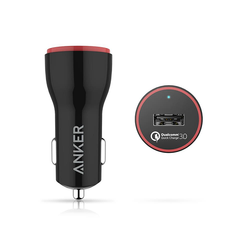  Sạc Ô Tô Anker 1 Cổng, 24w, Quick Charge 3.0 - Powerdrive+ 1, 24w 