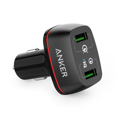  Sạc Ô Tô Anker 2 Cổng, 42w, Quick Charge 3.0 - Powerdrive+ 2, 42w 