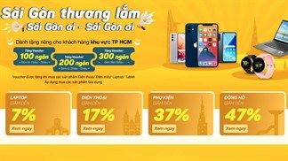 Sài Gòn thương lắm, Trung Tâm Bảo Hành tiếp tục giảm giá lên đến 17% và tặng kèm thêm Phiếu Mua Hàng giá trị