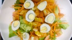  Cách làm salad trứng sốt vải chua ngọt thơm ngon lạ miệng thanh mát 