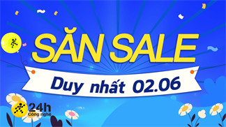 Săn sale mỗi ngày: Chỉ trong hôm nay mua ngay loạt sản phẩm giảm đến 60%, hỗ trợ giao nhanh 1H hoàn toàn miễn phí