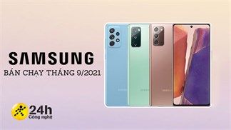 TOP 7 điện thoại Samsung bán chạy nhất Tháng 9/2021 tại TTBH, những chiếc Galaxy A 2021 vẫn cực HOT ở thời điểm hiện tại