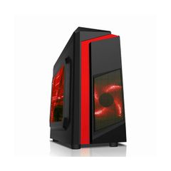 CASE SAMA eSport 2 Window - Mini ATX case Đỏ