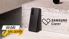  Không lo hư hỏng, an tâm sử dụng Galaxy Z Fold3 và Galaxy Z Flip3 với ưu đãi gói bảo hành Mở Rộng Samsung Care+ 