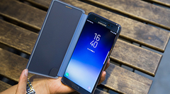  Bật Always on Display khi sử dụng Clear View Samsung Galaxy Note FE 
