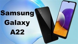 Smartphone 5G giá rẻ Galaxy A22 lộ ảnh render siêu nét: Màn hình notch hình giọt nước, ba camera sau