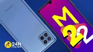 Galaxy M22 dùng chip chơi game Helio, camera có chống rung, pin 6.000mAh lộ giá bán thế này hợp lý chưa các bạn?