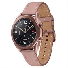  Samsung Galaxy Watch 3 41mm viền thép hồng dây da 