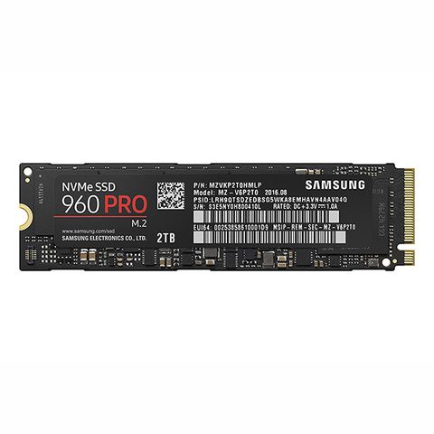Ssd Samsung 960 Pro Series 512Gb (M.2 2280, Pcie 3.0 X4)