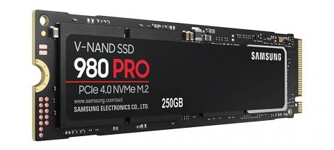 Ssd Samsung 980 Pro Pcie Gen 4.0 X4 Nvme V-nand M.2 2280 250gb Mz-v8p250bw