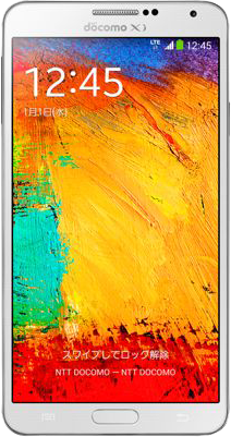 SAMSUNG GALAXY NOTE 3 DOCOMO SC-01F galaxynote3