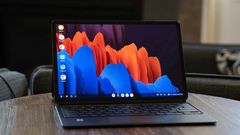  Màn hình của máy tính bảng cao cấp Galaxy Tab S7+ có thể đạt tốc độ làm tươi 120Hz ở độ phân giải tối đa 