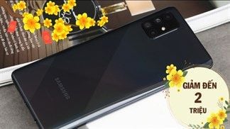 Galaxy A71 - smartphone tầm trung Samsung đáng mua nhất dịp Tết này, đang giảm hấp dẫn 2 triệu, sao có thể bỏ qua