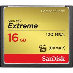 Sandisk Extreme Compactflash Memory Card 16 Gb