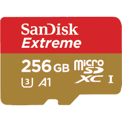  Sandisk Extreme Microsdxc And Microsdhc Uhs-I Cards 256 Gb 